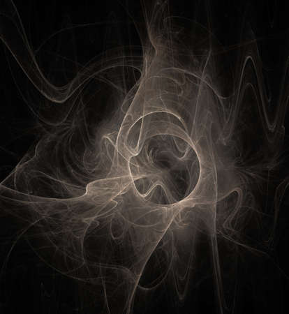 Abstract sinister mist on black background.の写真素材