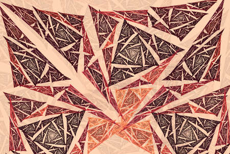 abstract pattern triangle mosaic  on light backgroundの写真素材