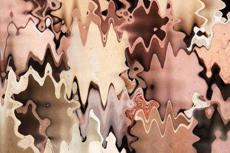 art abstracted colorful chaotic pattern background in brown