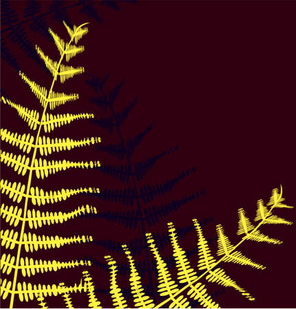 Branch of a plant, the Japanese style, backgroundのイラスト素材