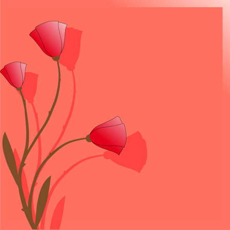 Branch of a plant, the Japanese style, backgroundのイラスト素材