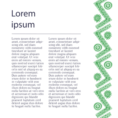 Text template with abstract backgroundのイラスト素材