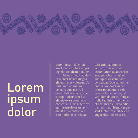 Text template with abstract background illustration.のイラスト素材