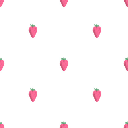 Seamless pattern with Strawberryのイラスト素材