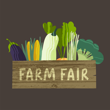 Set of vegetables.のイラスト素材