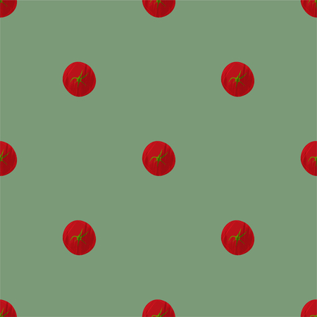 Seamless pattern with tomatoesの写真素材