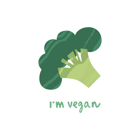 Vector illustration of broccoliの写真素材