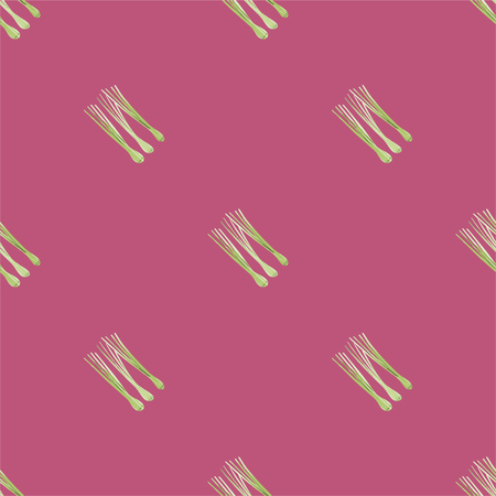 Seamless pattern with leekのイラスト素材