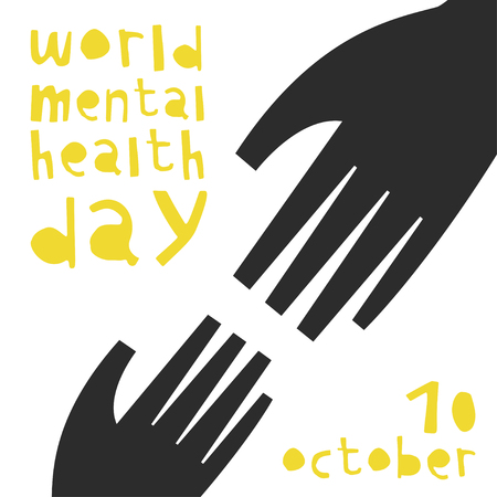 Mental health. Vector illustrationのイラスト素材
