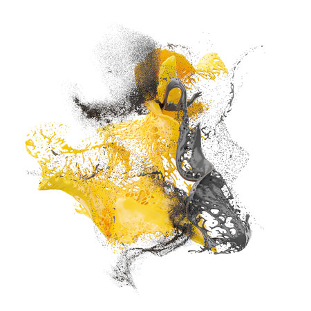 Trendy 3D illustrationの写真素材