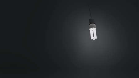 Modern LED light bulbの写真素材