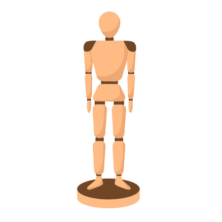 Art tool. Flat design illustration. Artists toolのイラスト素材