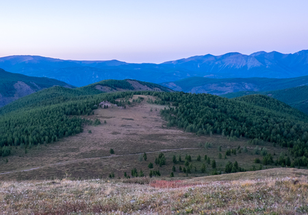 Mountain landscape in the Republic of Altai.の写真素材