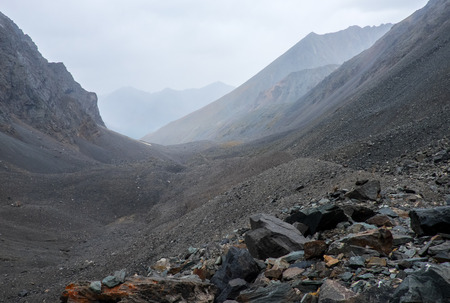 Mountain landscape in the Republic of Altai.の写真素材