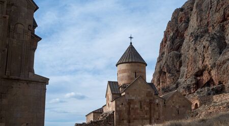 Noravank. Monastery complex in the gorge of the ARPA river tributary near the city of Yeghegnadzor in Armenia.の写真素材