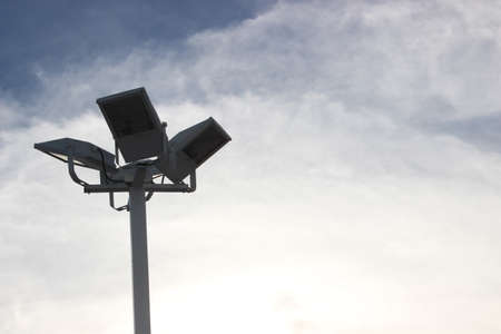 Electric poleの写真素材