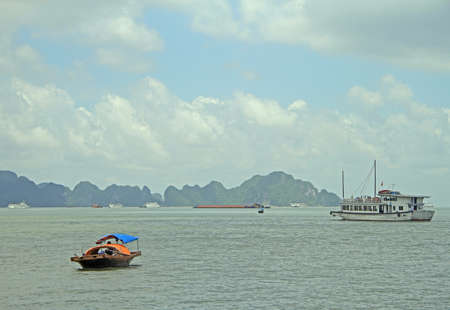 Ha long bay on the north of Vietnamの写真素材