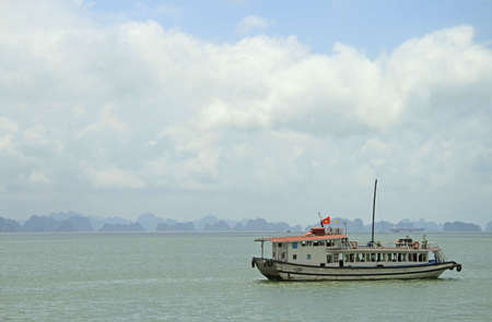 Ha long bay on the north of Vietnamのeditorial素材