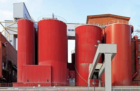 cardboard factory in Tampere, Finlandの写真素材