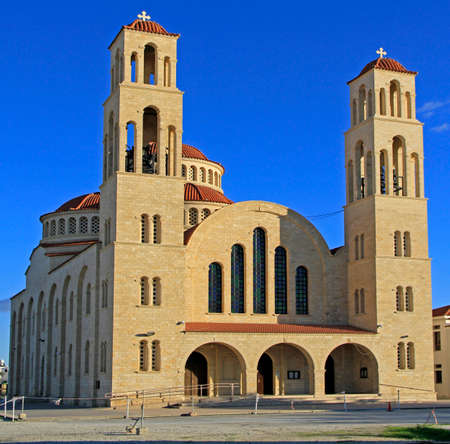 Agioi Anargyroi Orthodox Cathedral in Paphos, Cyprusの写真素材