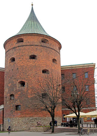 The Powder Tower in Riga, Latviaのeditorial素材