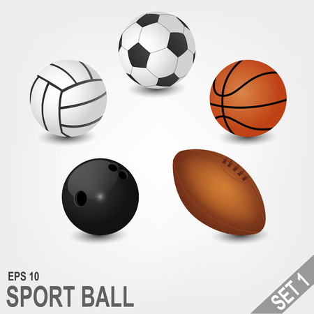 Sport Balls Set Part 1のイラスト素材