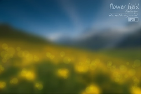 Mountain blurred backgroundのイラスト素材
