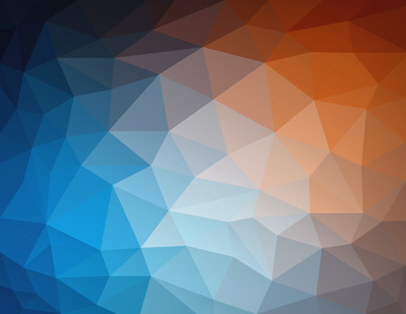 Abstract nature geometric triangular low poly backgroundのイラスト素材
