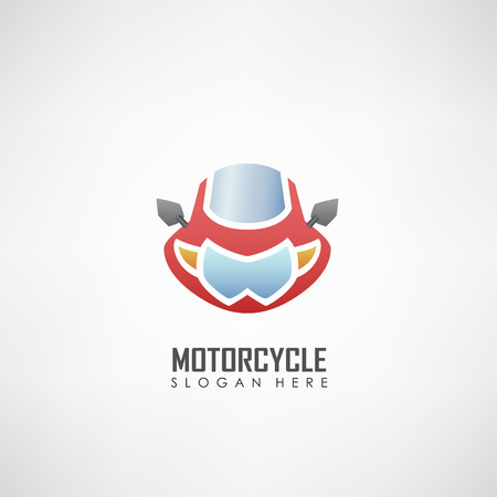 Motorcycle club logotype, Suitable for motor clubs, motor sport, and other. Vector illustrationのイラスト素材
