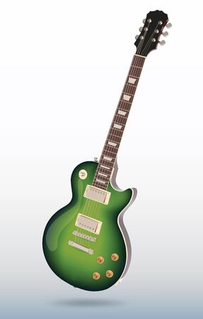 Vector electric guitarのイラスト素材