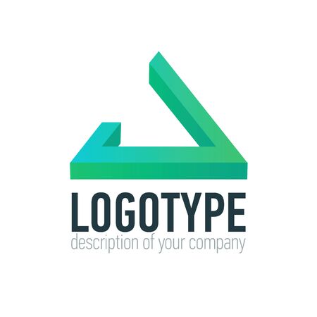 Letter J logo icon design template elementsのイラスト素材