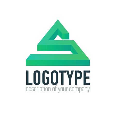 Letter S logo icon design template elementsのイラスト素材