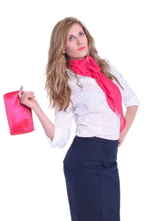 portrait of a young business womanの写真素材