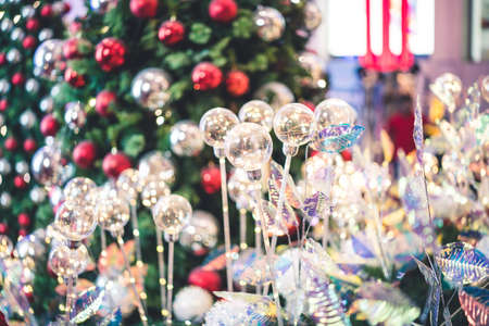 Kuala Lumpur, Malaysia â December, 2019: Beautiful Christmas decoration at Pavilion, Kuala Lumpur. This is one of the high class shopping mall in Kuala Lumpur.のeditorial素材