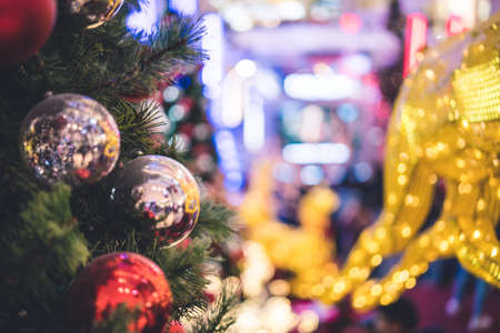 Kuala Lumpur, Malaysia â€“ December, 2019: Beautiful Christmas decoration at Pavilion, Kuala...