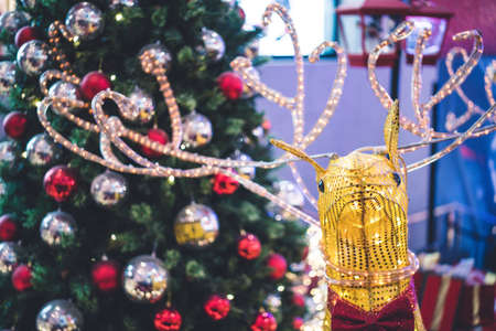Kuala Lumpur, Malaysia â December, 2019: Beautiful Christmas decoration at Pavilion, Kuala Lumpur. This is one of the high class shopping mall in Kuala Lumpur.のeditorial素材