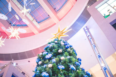 Kuala Lumpur, Malaysia â December, 2019: Beautiful Christmas decoration at Pavilion, Kuala Lumpur. This is one of the high class shopping mall in Kuala Lumpur.のeditorial素材