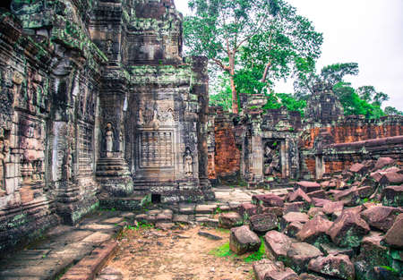 Ruins of Angkor Watの写真素材