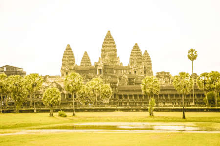 Angkor Wat Ruinsの写真素材