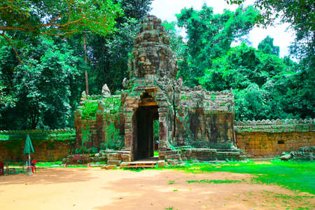 Angkor Wat Ruinsの写真素材