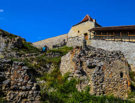 Rasnov Fortressの写真素材