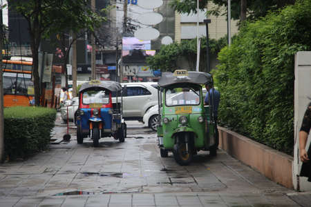 Tuk Tuks in Bangkok, Thailand