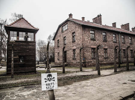 Concentration Camp in Polandの写真素材