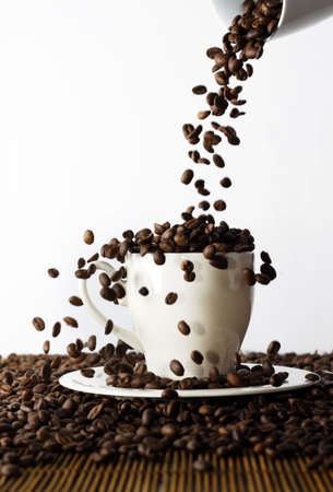 Filling Up the Cupの写真素材