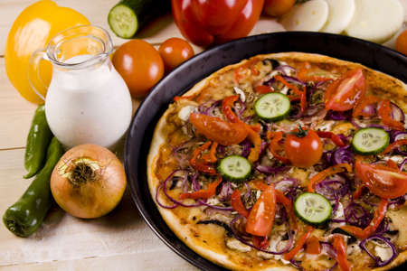 Pizza !の写真素材