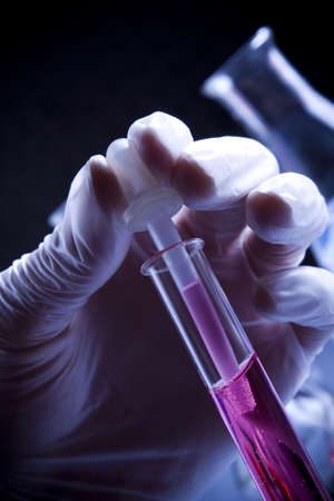 Research in Laboratoryの写真素材
