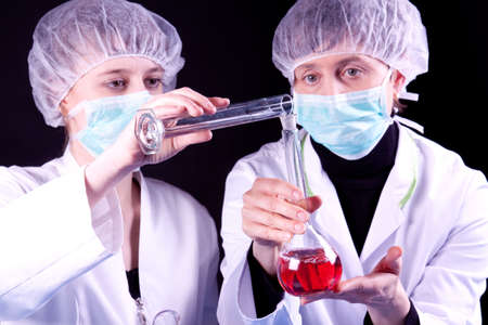 Scientist  Experimentingの写真素材