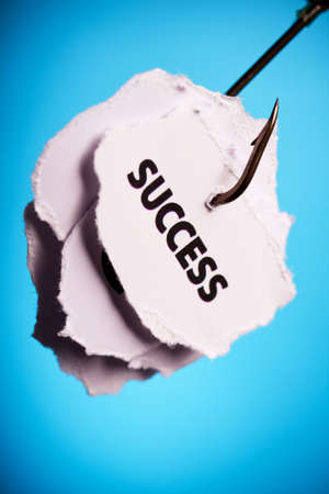 success on hookの写真素材