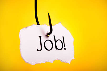 Job on hookの写真素材