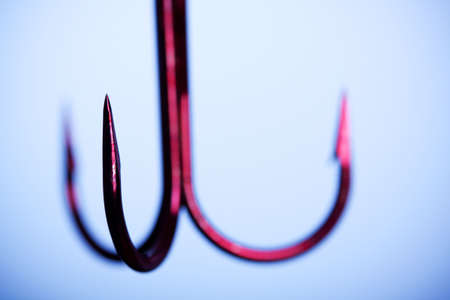 fishing hookの写真素材